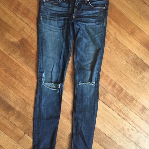 Rag & Bone Size 24 Ripped Skinny Jeans - Picture 6 of 6